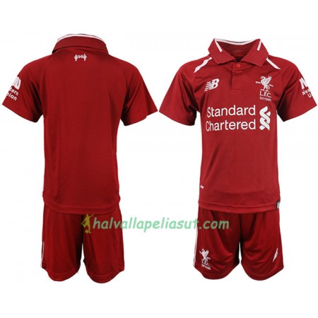 Jalkapallo Pelipaidat Liverpool Lasten Kotipaita 2018-2019 Lyhythihainen